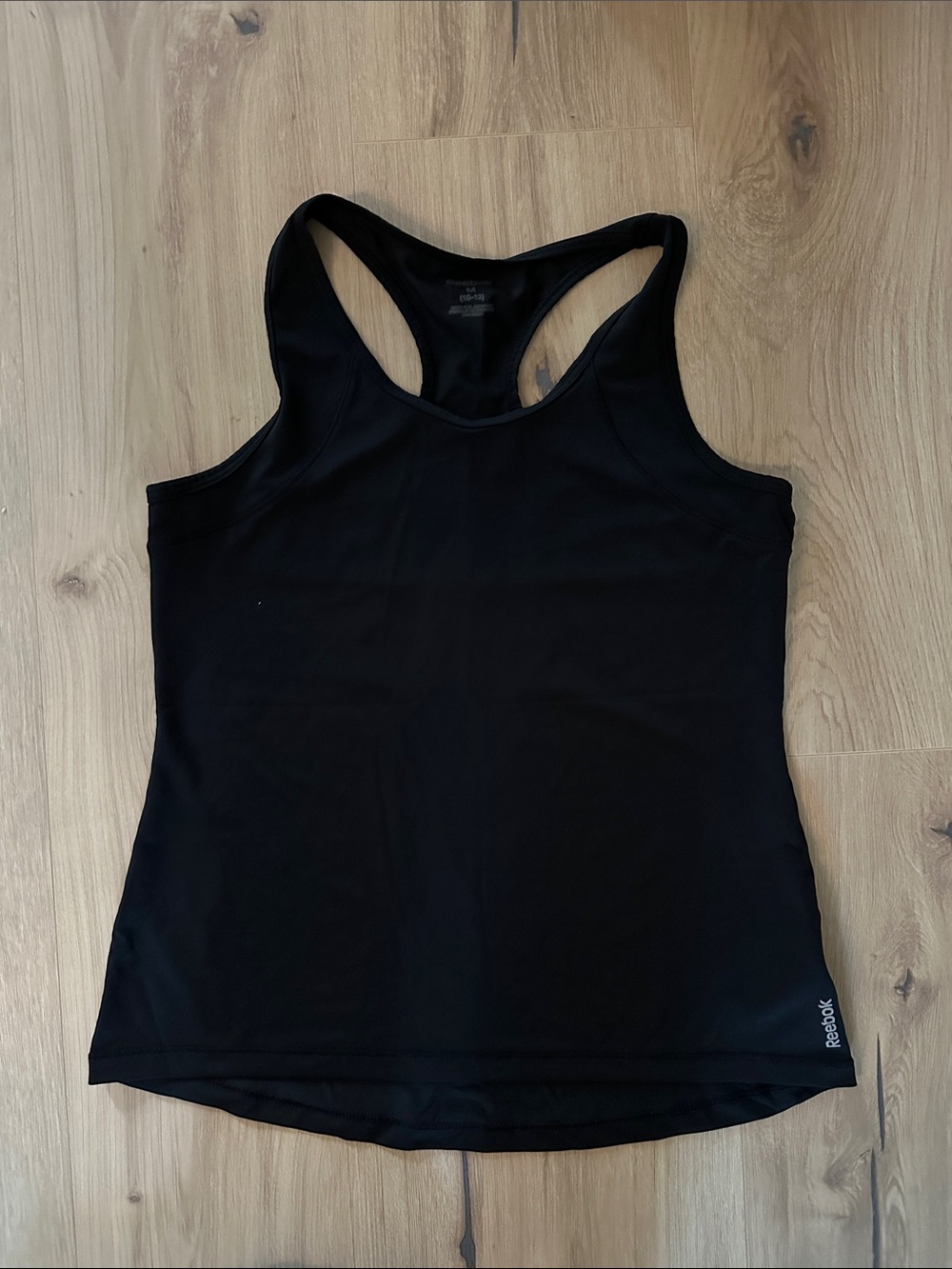 Reebok Black Racerback Performance Tank